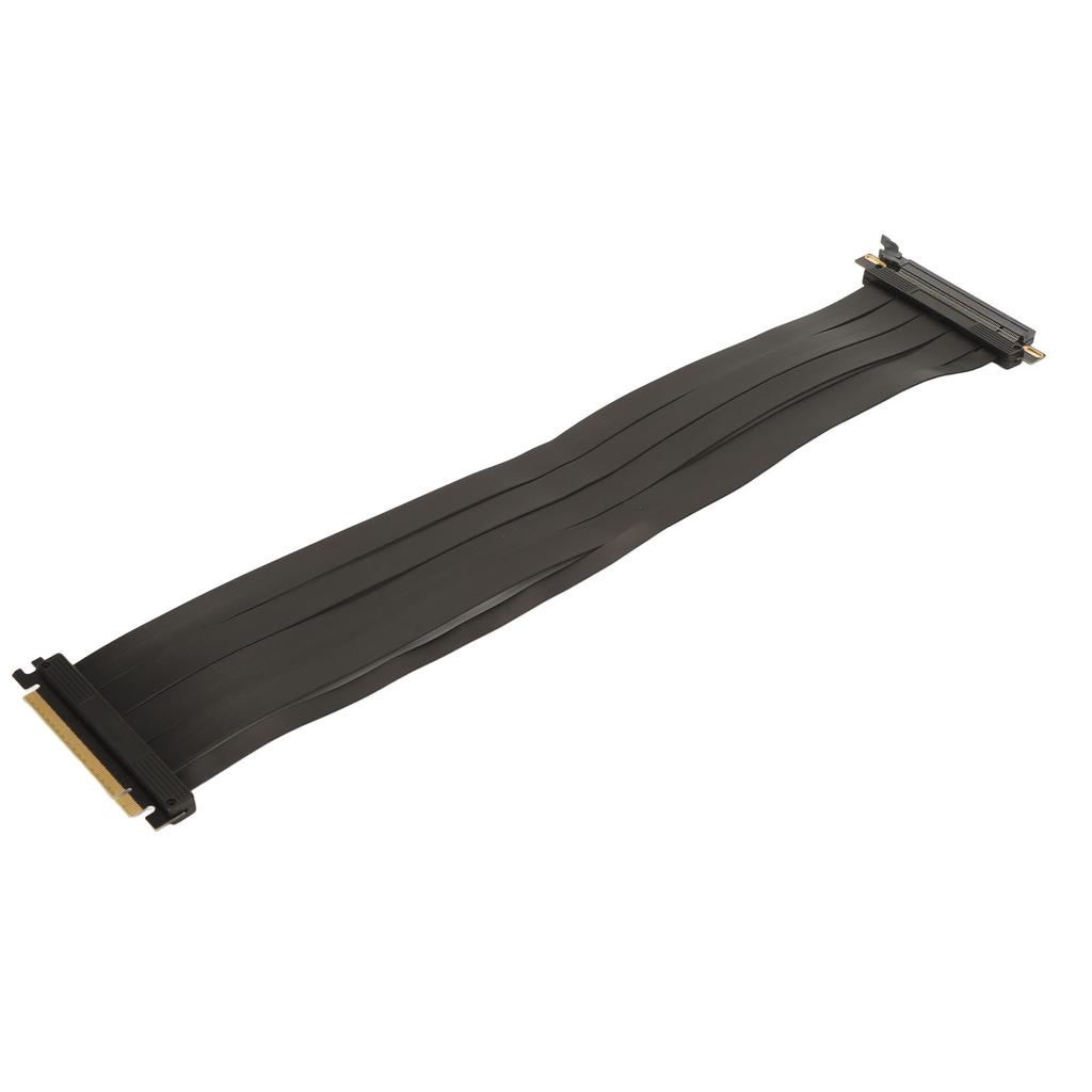 Кабель-удлинитель PCIE4.0 X16, 180 градусов, высокоскоростной, экранированный, для GPU, вертикальное крепление, для игровой видеокарты