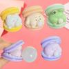 2Pcs Macaron Burger Blows Bubbles Office Stress Relief Ornaments Creative Cartoon Pinch Toys Children'S Decompression Toys Gifts
