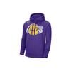 New Nike Nba Los Angeles Lakers Fleece Pullover Hoodie DN4709-504