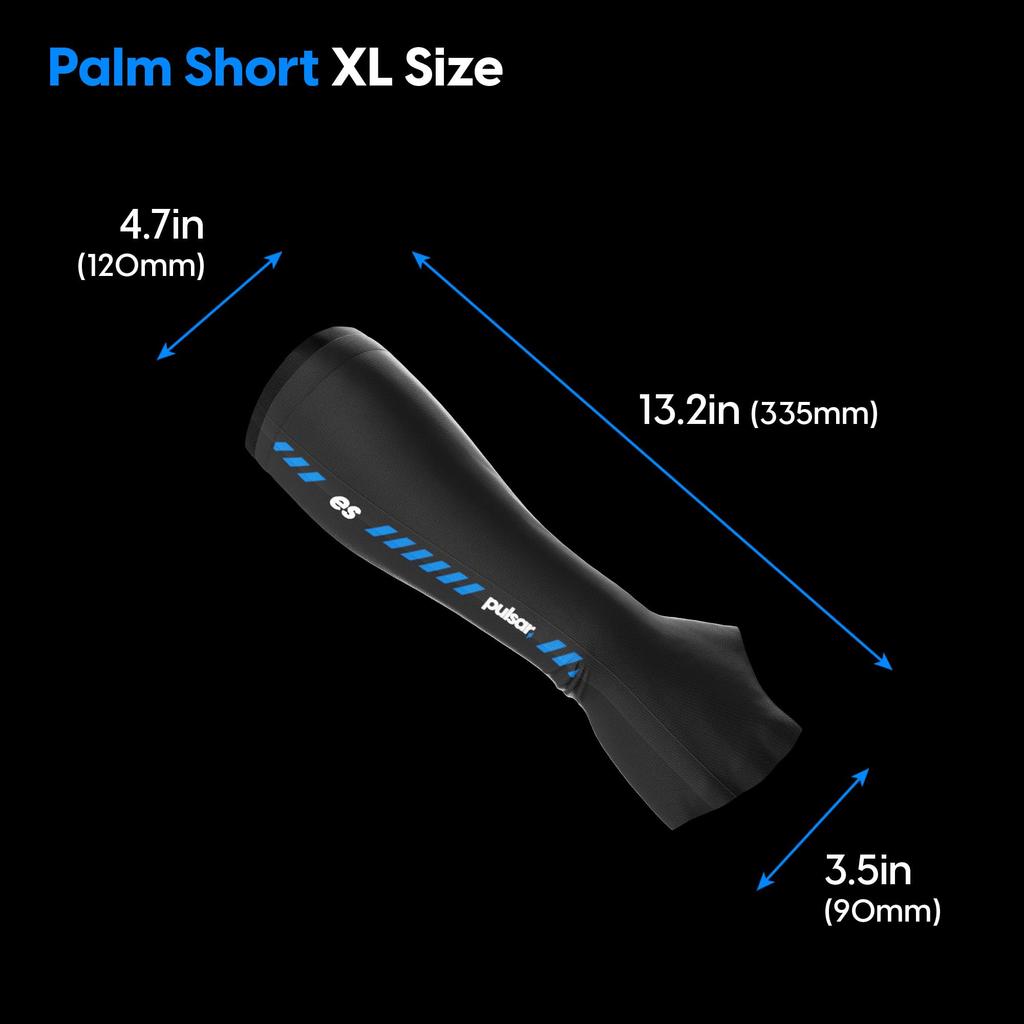 Pulsar Gaming Gears eS Arm Sleeve ARM SLEEVE Palm Short Large Black