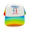 French Bardella Hope Trucker Hat Retro French Bardella Fans Unisex Cap Cool Summer Unisex Baseball Caps Mesh Net Outdoor Hats