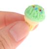 5Pcs Dollhouse Miniature Cute Resin Candy Sugar Ice Cream Pretend Play Toys