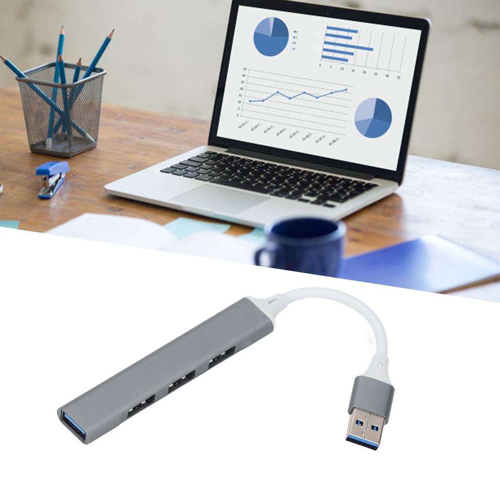 4 в 1 USB HUB адаптер 4 порта USB2.0 высокоскоростная стабильная передача данных Plug and Play USB A ноутбук док-станция