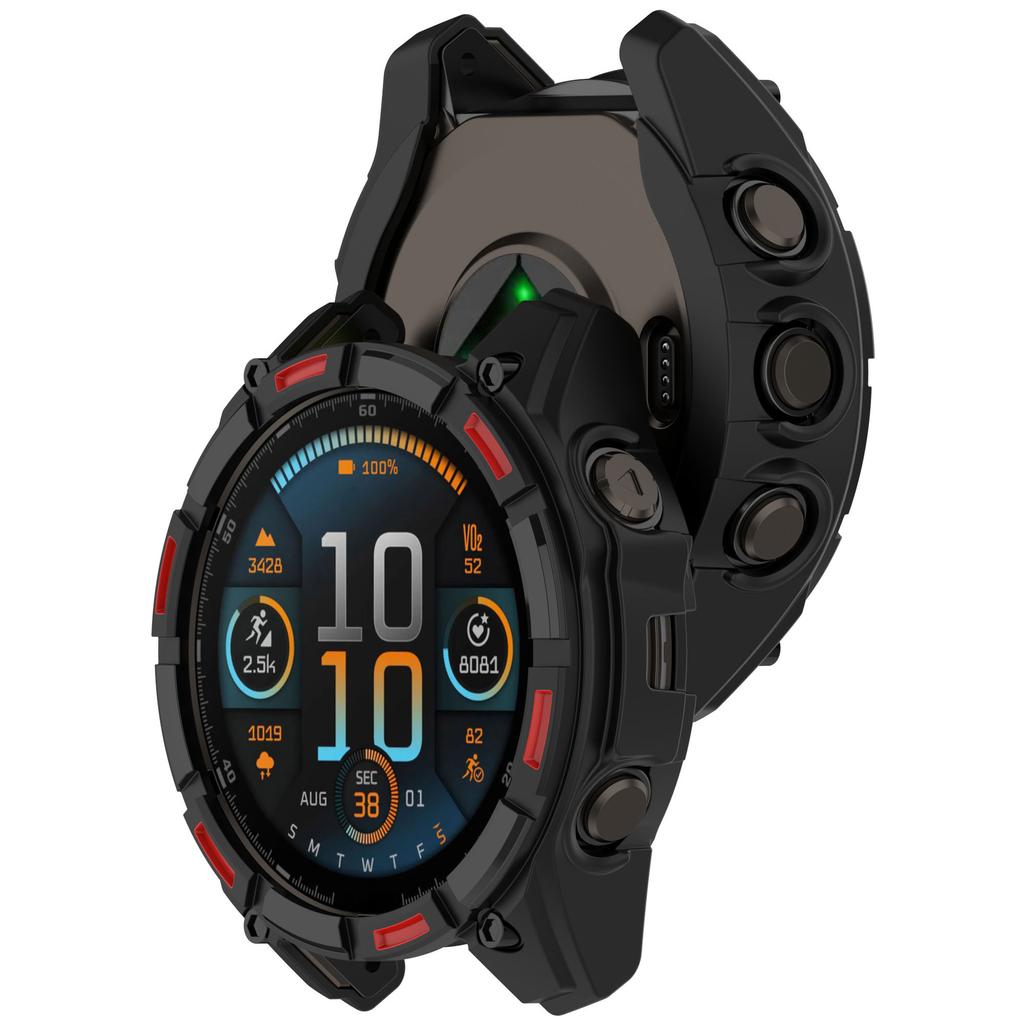 Защитный чехол TPU для Garmin Fenix 8 51 мм 47 мм SOLAR Мягкий силиконовый чехол-бампер Аксессуары для Fenix8 SOLAR Protector