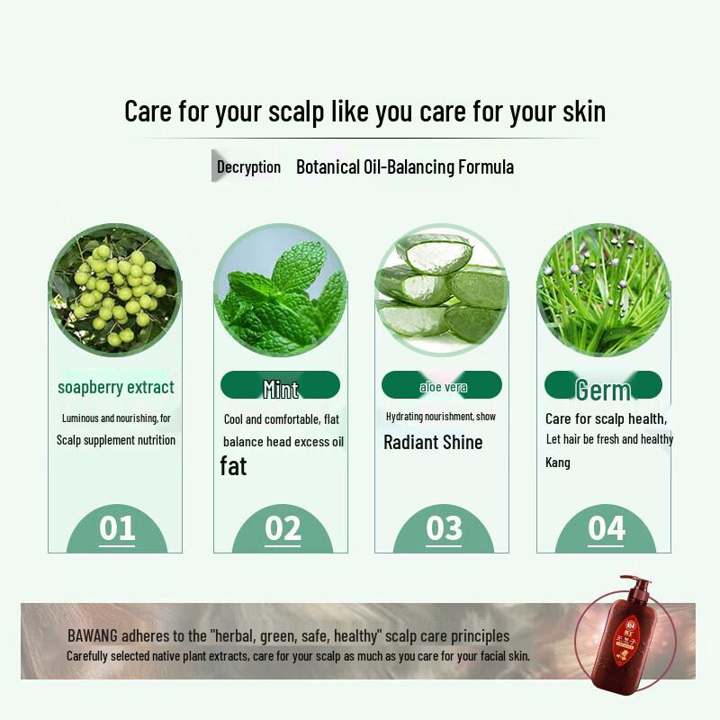 Bawang Soapberry Oil Control Shampoo