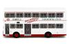 Масштабная литая модель Tiny City Автобус KMB Dennis Jubilant Учебный Автомобиль 1/110 (CR2505) Двухэтажный