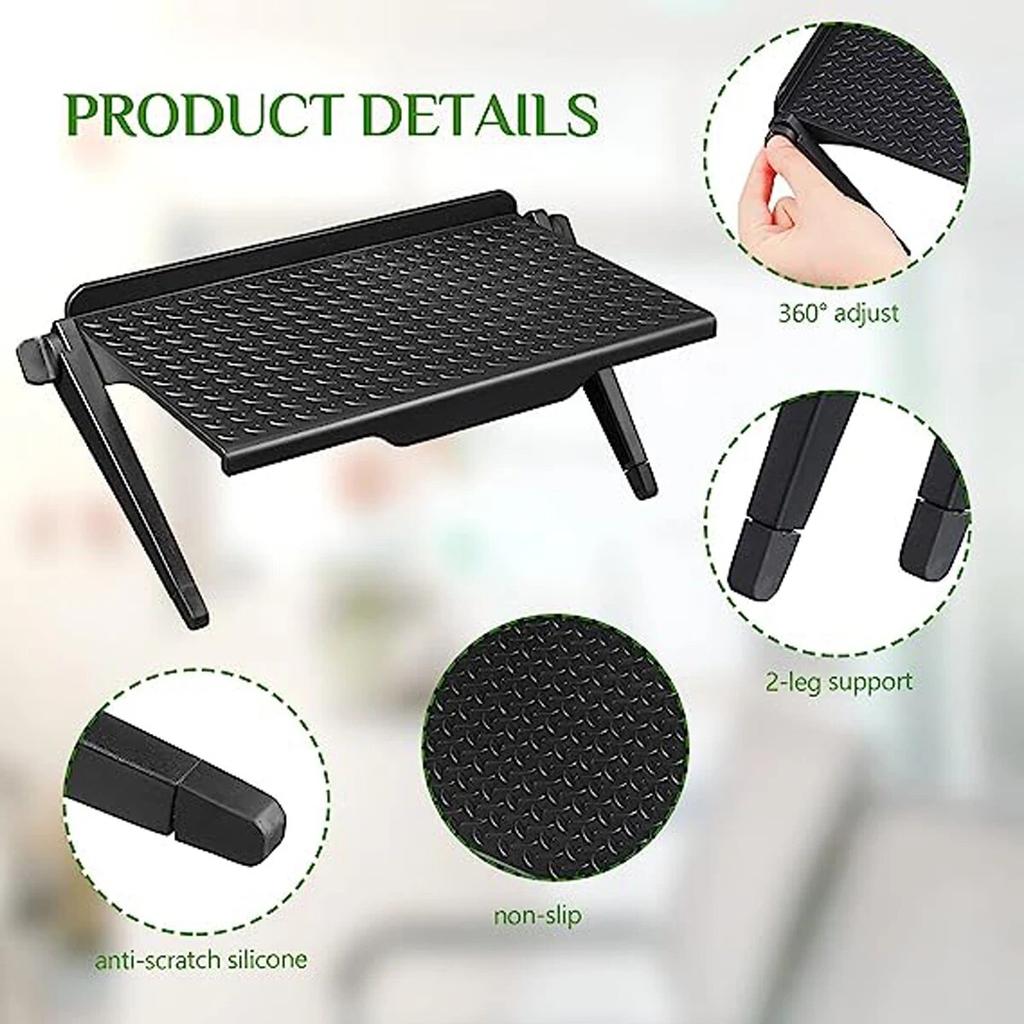 Регулируемая полка-подставка для верхней части экрана телевизора, держатель, полка для верхней части экрана компьютера, органайзер TV Buddy, полка для хранения для дома и офиса KTY