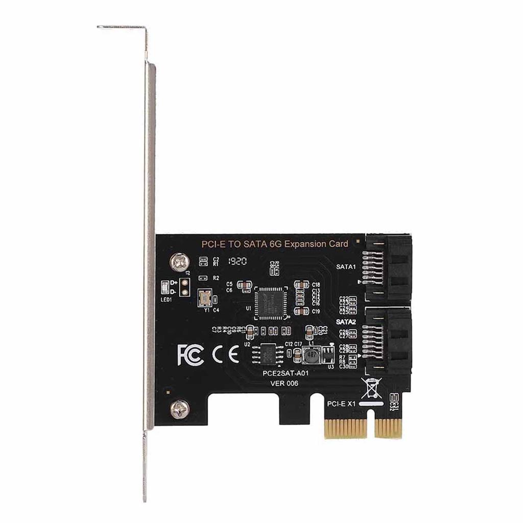Платы PCI‑E PCI Express to SATA 3.0 2 Port SATA III 6Gbps Платы адаптеров расширения