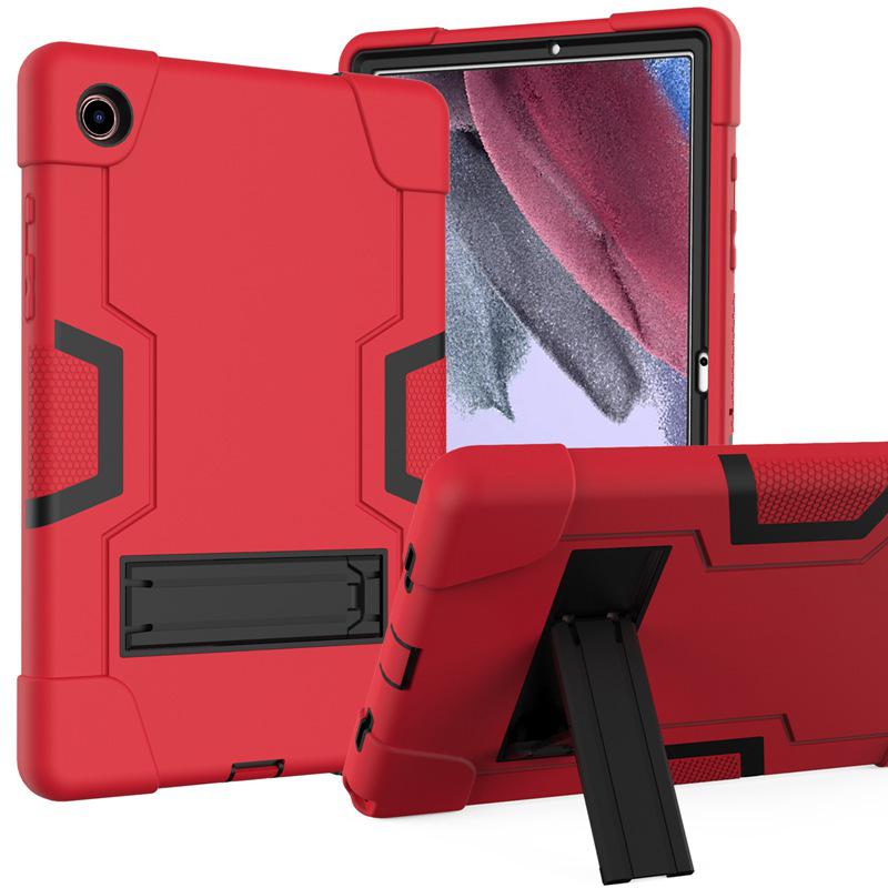 Защитный чехол Color Block для Samsung Tab A9plus - Силиконовый PC Тройная защита от падений
