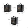 3 Piece Kitchen Counter Canister Set Food Jars 1.5L Stylish Utensils Vintage Canisters