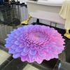 Diatomaceous Earth Floor Mat 3D Realistic Floral Design Non-Slip Absorbent Bath Mat Quick-Drying Soft Carpet