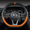 38см Чехол на руль автомобиля для X-Trail Qashqai March Serena Micra Kicks 2017-2019 Altima Teana 2019 Автоаксессуары