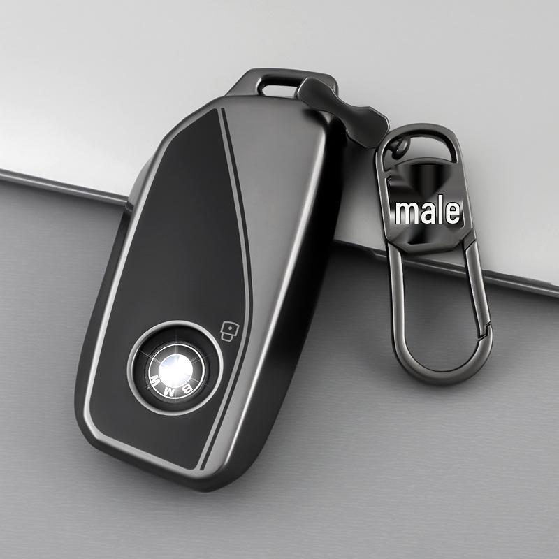 Чехол для ключа BMW: Титановый серый для X5 2024 года, 7 серии 2023 года, X6, X7, X1