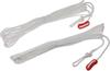 CAPTAIN STAG TentTarp Parts Rope Tent Rope Guide Rope Flexible Rope Diameter 5mm X Length 450cm Set of 2 White UA-4532
