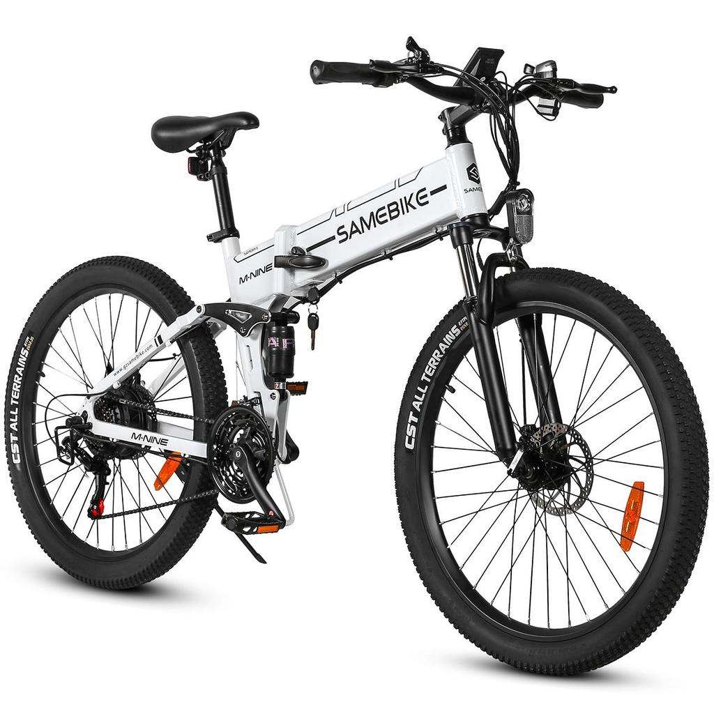 SAMEBIKE Складной электрический велосипед LO26-II-FT-YD 26" Аккумулятор 48V14AH Мотор 900W Гидравлический дисковый тормоз