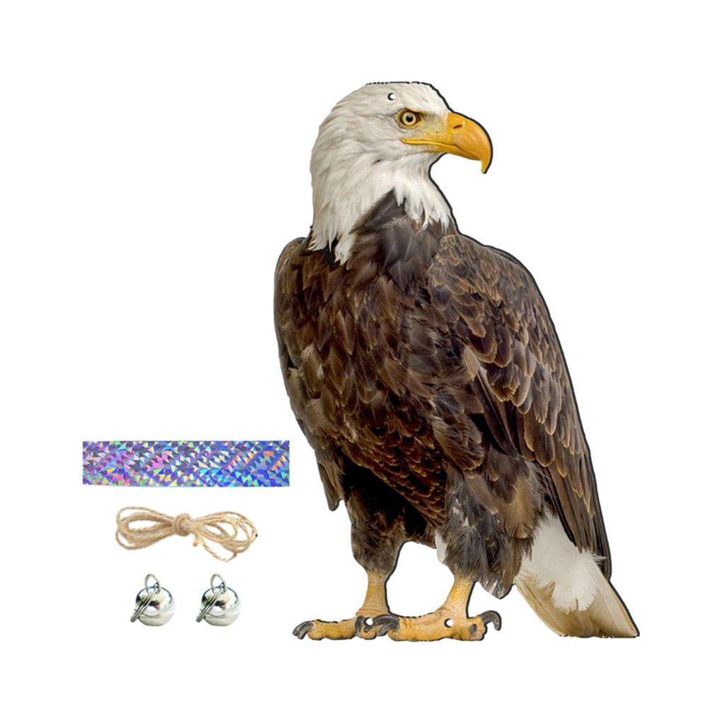 Поддельная сова Реалистичное украшение Сова Пугало Отпугиватель птиц Статуя поддельной совы Приманка для декора сада Крыши Открытый двор