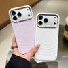 Модный применимый чехол для мобильного телефона Apple 16Promax с рамкой из страз с эффектом волны, ощущение кожи, защитный чехол iPhone17 против падения