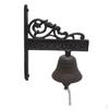 Cast Iron Wall Bell Garden Gocke Door Knocker Vintage S Dinner Bells Rattle Decorations