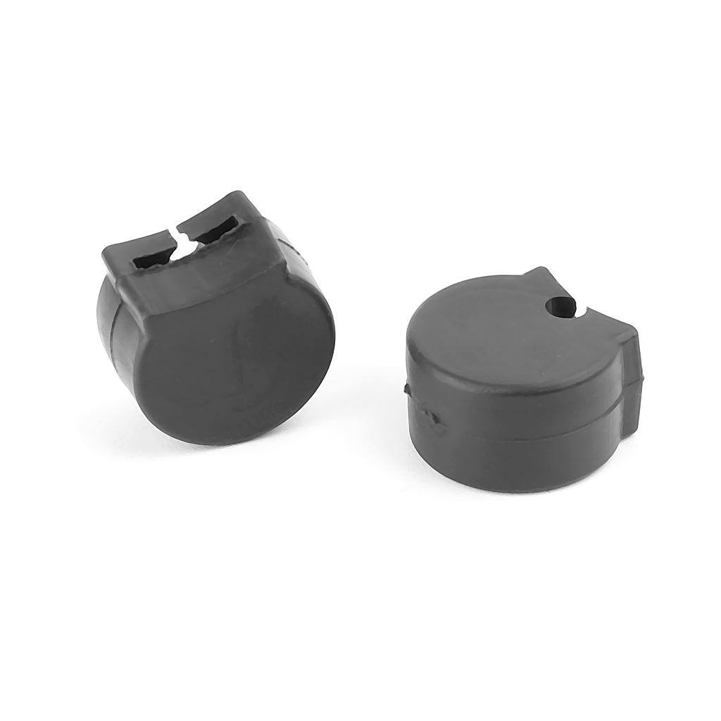 Набор из 5 удобных резиновых подставок для большого пальца кларнета с мягкой подушкой, черного цвета