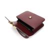 Tory Burch TB Eleanor Fashion Trend Bag Flap Closure Leather Crossbody Shoulder Bag Women bags Burgundy 75003-639