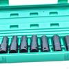 10x 1/2" привод ударный набор головок портативный внутренний шестигранник профессиональный высокая твердость обслуживание автомобиля