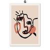 Abstract Matisse Line Face Red Lips Nude Wall Art Canvas Painting Nordic Posters And Prints Wall Pictures For Living Room Decor