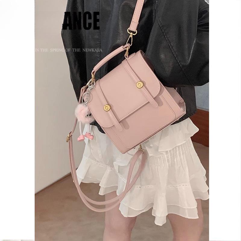 Womens Korean Trendy Backpack Spring 2025 Fashion School Handbag