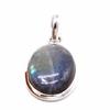 Labradorite Sterling Silver Pendant Oval Gemstone Pendant,  Labradorite Jewelry, Gift for Women, Anniversary Gift