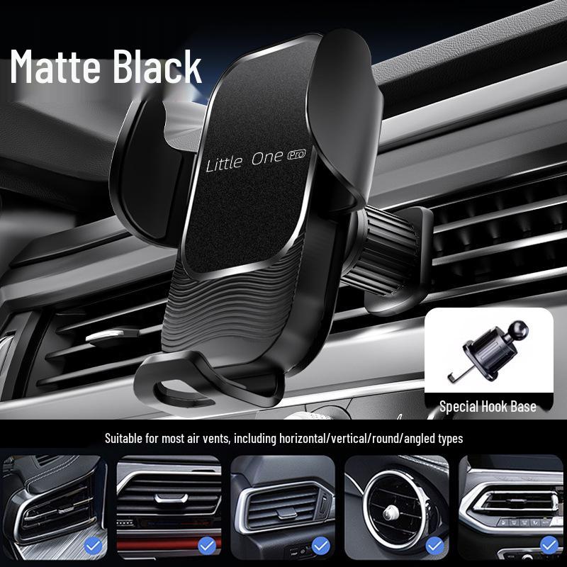 Anti-Shake Car Phone Holder with Air Vent & Suction Cup