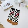 2 Pairs Five Finger Women Animals Cartoon Print Japanese Cute Socks Casual Plaid Floral Vintage Female Sock