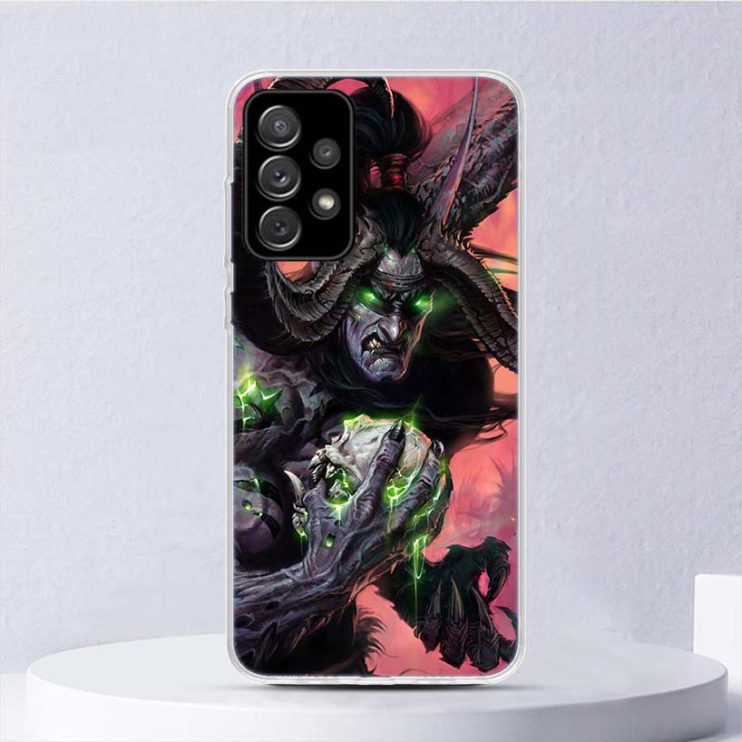 W-World Of W-Warcraft W-Wow Мягкий чехол для Samsung Galaxy A16 A26 A36 A56 A15 A14 A13 A55 A54 A53 Чехол для телефона A25 A35 A24 A34 A23