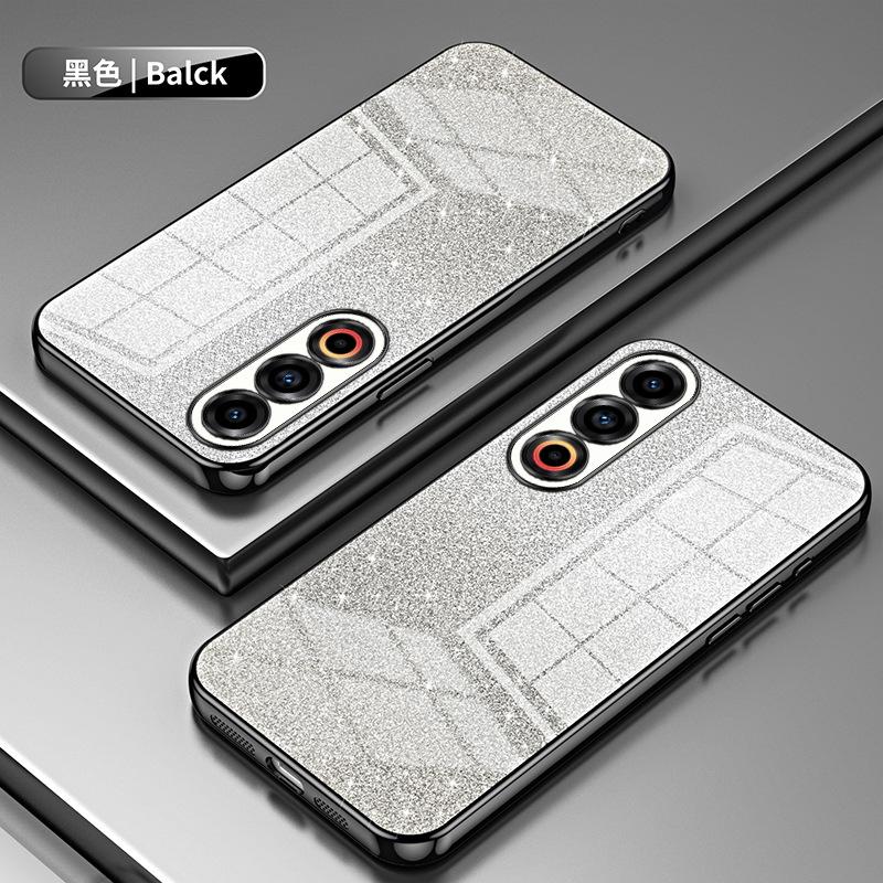 Подходит для Meizu 21 гальванический блестящий чехол для мобильного телефона Meizu 20Pro прозрачный Meizu 20 противоударный роскошный защитный чехол