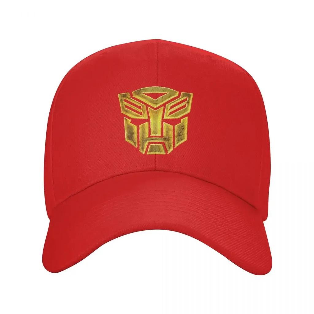 Custom Classic Cartoon Autobot Car Baseball Cap for Unisex Women Adjustable Dad Hat Sports Snapback Hats