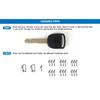 Ignition Switch Lock Cylinder Repair Kit For Honda Acura CRV Element Odyssey