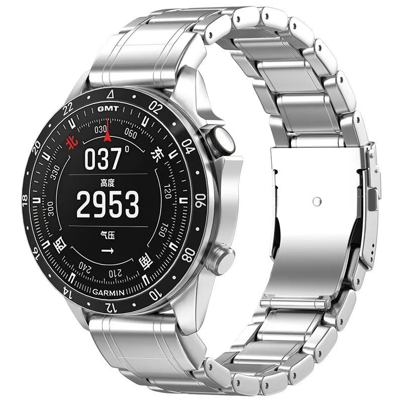 ONEQuickFit 26мм 22мм Ремешок для Garmin MARQ Aviator/Captain Титановый Браслет для Garmin Fenix 8 7 7X 5 Plus 6X Pro Enduro 2 РемешокMN