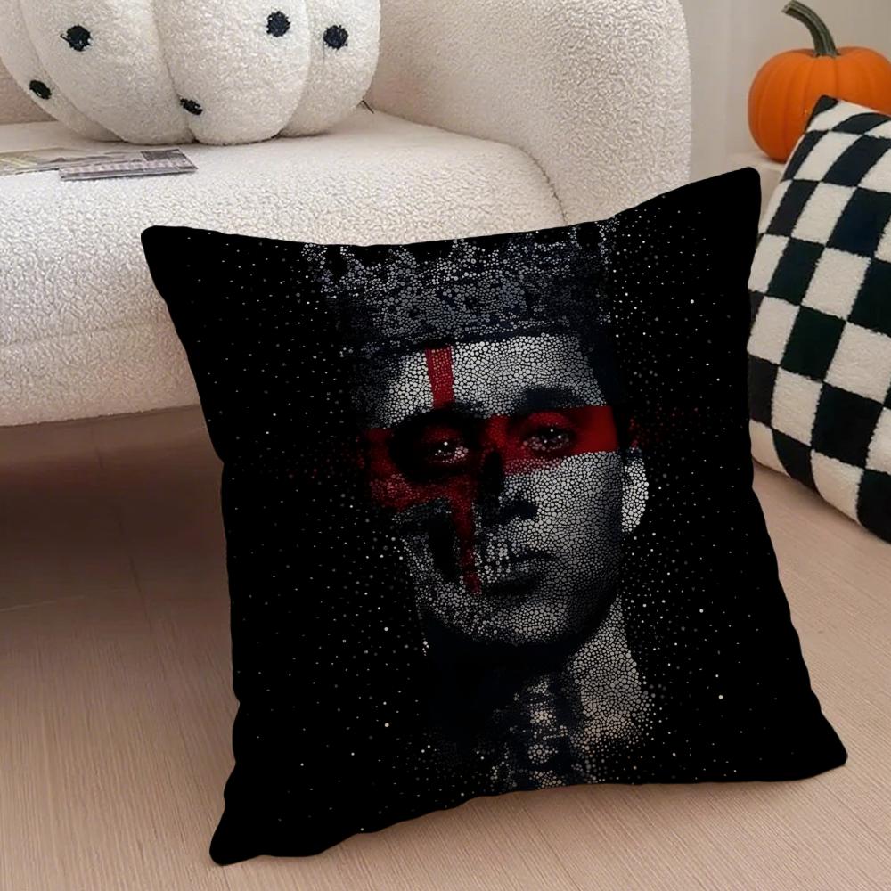 Logo C-Canserbero Singer Star Pillow Case Anti-dustmite Pillowcase Invisible zipper silky short plush Sofa cushion cover