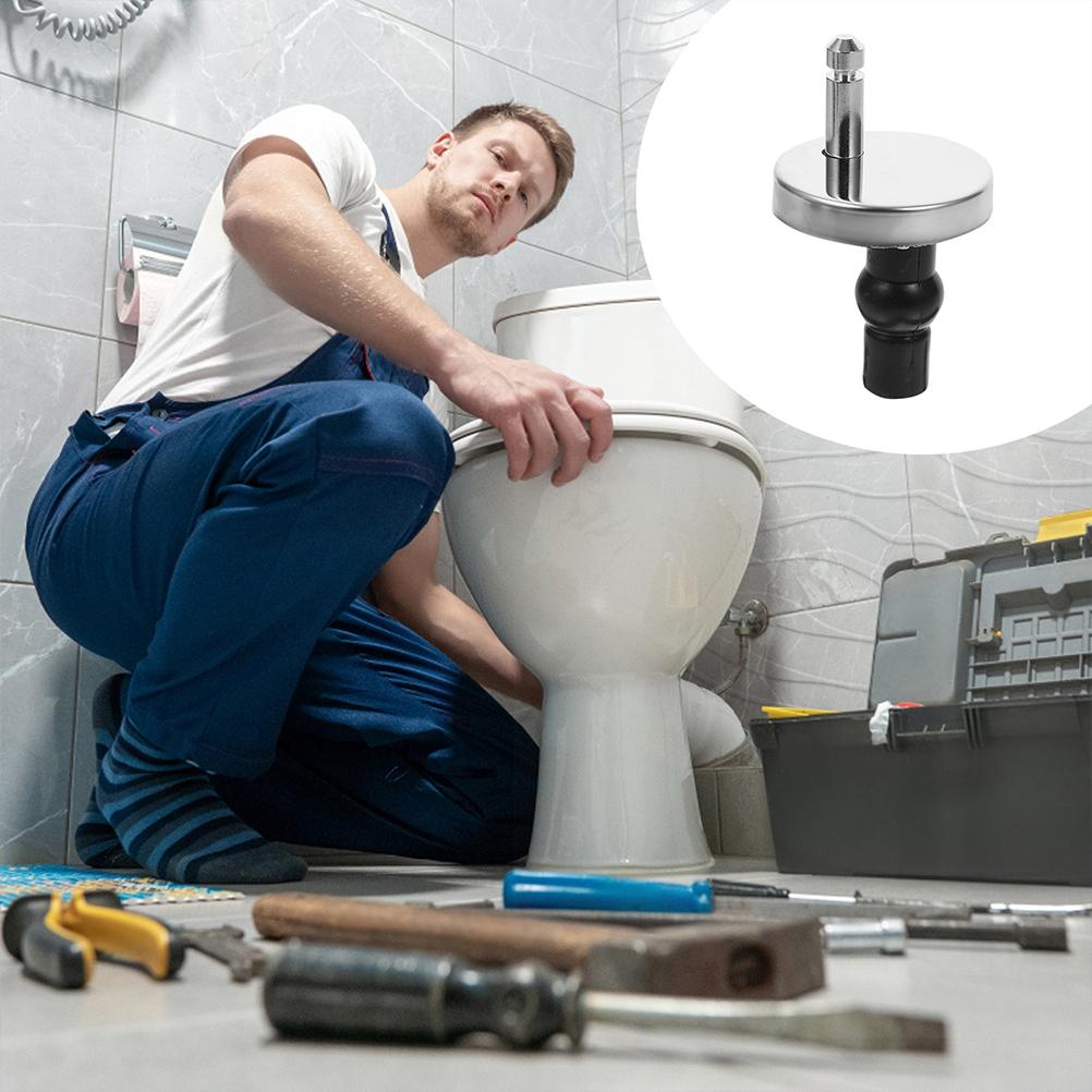 2 шт. Петли Аксессуары для крышки унитаза Крышка Винтовой соединитель Умная нержавеющая сталь (60мм² Тип B Два) 2 шт. Болты Крепления Сиденья