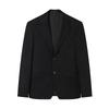 Septwolves Men's Wool Blend Knit Textured Lapel Suit Jacket