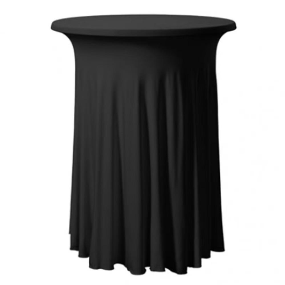 Solid Color Conference Table Skirt Elastic Bar Table Cover Practical Bar Counter Cover Hotel