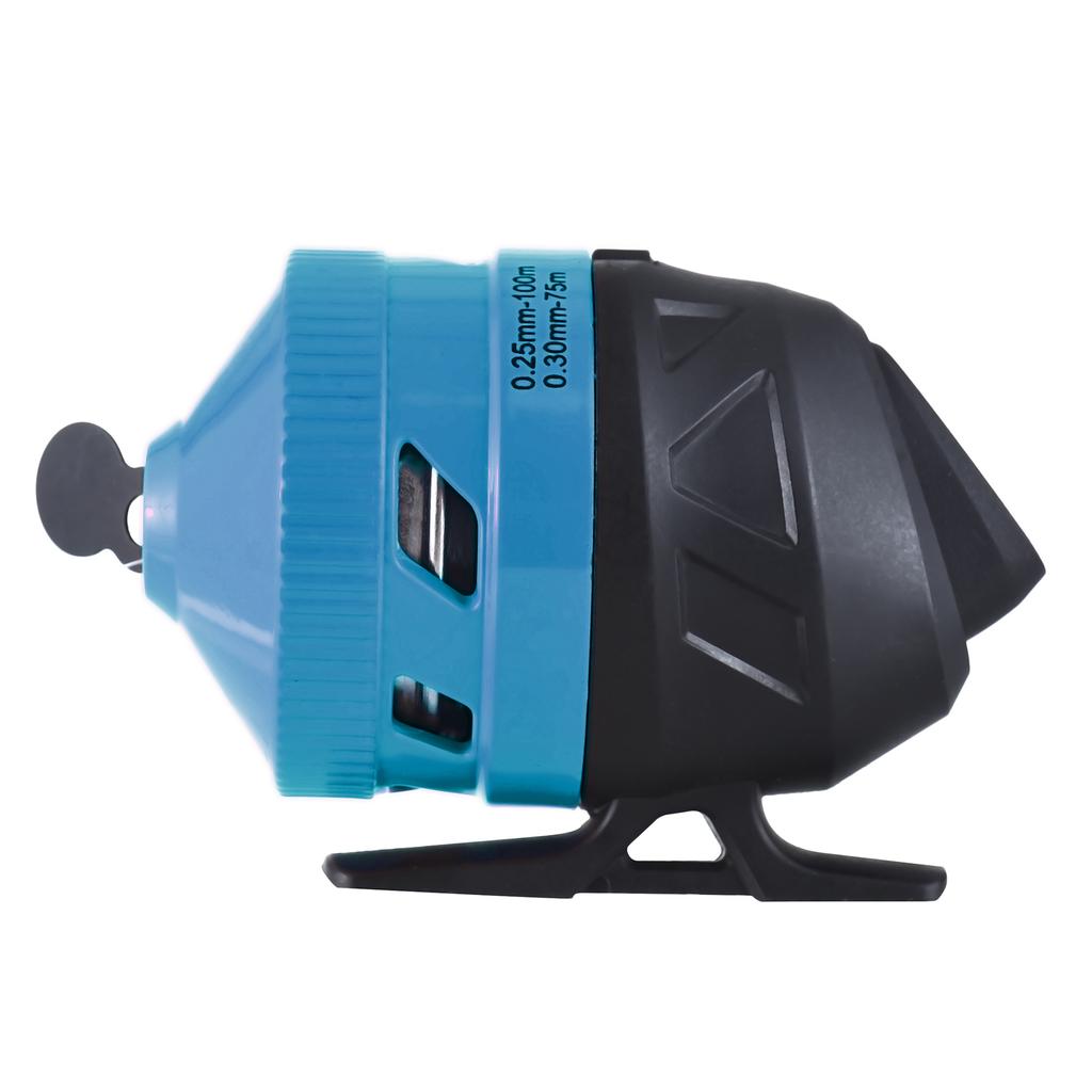 6.6-8.8lbs Smooth Drag Spincast катушка высокоскоростная 3.4:1 Передаточное отношение Правосторонняя предварительно намотанная рыболовная катушка