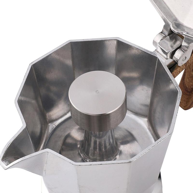 Кофейник Moka Pot Splash с алюминиевым клапаном брызг Аксессуары для горшков Moka