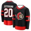 Хоккейная форма Ottawa Senators Черно-красная с длинным рукавом для фанатов и коллекционеров 3D-принты Футболка с длинным рукавом Футболка с V-образным вырезом