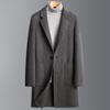 Осеннее и зимнее пальто мужское среднее и длинное утолщенное повседневное пальто мужское пальто