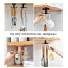 360 Rotation Rotatable Hooks for Kitchen Organizer and Storage Hanging Creative Tableware Bathroom Organizer Self Adhesive Hooks