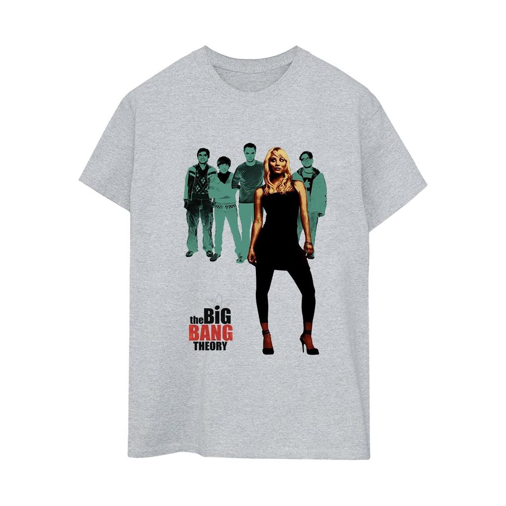 The Big Bang Theory Womens/Ladies Penny Standing Cotton Boyfriend T-Shirt