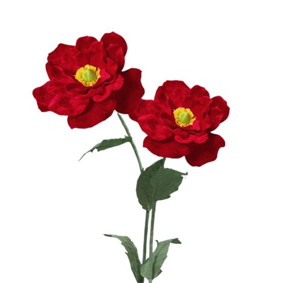 Большой бархатный искусственный цветок магнолии Рождественский искусственный красный цветок пуансеттии для свадебной вечеринки Рождественский домашний декор