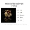 Fashion Sparkling Glass Brooch Vintage Pin Alloy Floral Accessory Women
