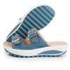 Summer Women Wedge Sandals Belt Buckle Open Toe  Vintage Anti-slip Casual Female Slippers Platform Shoes Ladies Loafers