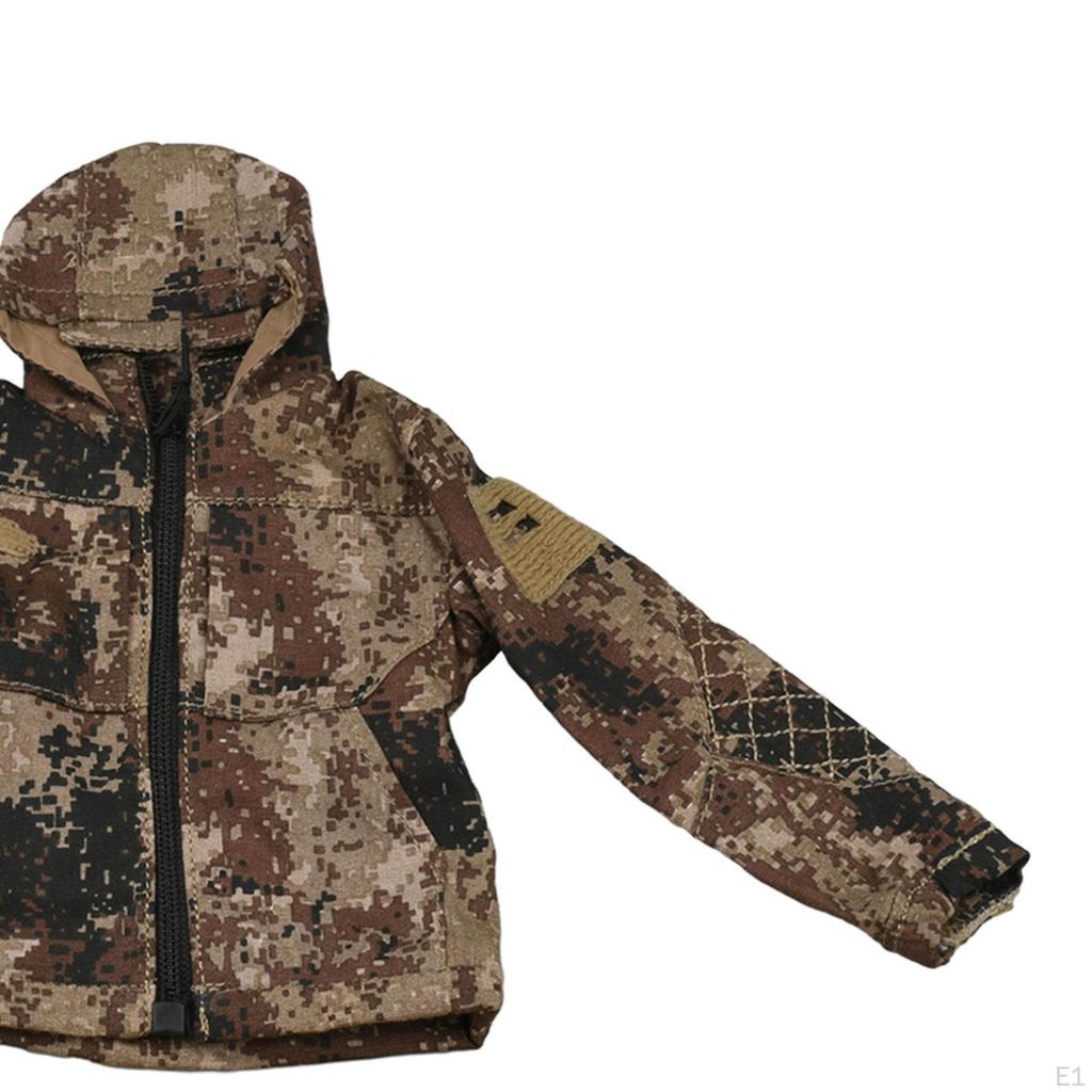 1/6 Coat Handmade Doll Clothes, Miniature Figure Clothes Costume for 12 Inch Figures Body