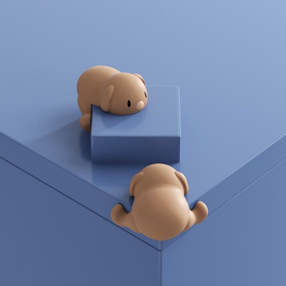 4 шт., домашний защитный уголок с мягкими краями, милый 2 шт., защитный уголок для детского стола, защитная крышка